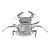 Miniatura De Montar Metal Earth Besouro Stag Beetle MMS071 - Imagem 2