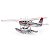 Miniatura De Montar Metal Earth Avião Hidroavião Cessna 182 MMS111 - Imagem 5
