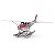 Miniatura De Montar Metal Earth Avião Hidroavião Cessna 182 MMS111 - Imagem 1