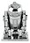 Miniatura De Montar Metal Earth Star Wars R2-D2 MMS250 - Imagem 2