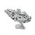 Miniatura De Montar Metal Earth Star Wars Millennium Falcon - Imagem 1