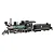 Miniatura De Montar Metal Earth Wild West 2-6-0 Locomotiva MMS190 - Imagem 2