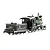 Miniatura De Montar Metal Earth Wild West 2-6-0 Locomotiva MMS190 - Imagem 4