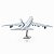 Miniatura De Montar Metal Earth Avião Air Force One ME1001 - Imagem 3