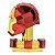 Miniatura De Montar Metal Earth Marvel Aveng Iron Man Helmet - Imagem 2
