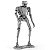 Miniatura De Montar Metal Earth Star Wars K-2SO MMS275 - Imagem 5