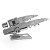 Miniatura De Montar Metal Earth Star Wars Imperial AT-Hauler MMS410 - Imagem 4