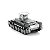 Miniatura De Montar Metal Earth Tanque De Guerra Chi Ha MMS202 - Imagem 3