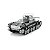 Miniatura De Montar Metal Earth Tanque De Guerra Chi Ha MMS202 - Imagem 5