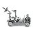 Miniatura De Montar Metal Earth Apollo Lunar Rover MMS094 - Imagem 1