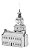 Miniatura De Montar Metal Eath Independence Hall MMS157 - Imagem 4