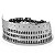 MINIATURA DE MONTAR METAL EARTH ROMAN COLOSSEUM RUINS ICX025 - Imagem 3