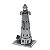 Miniatura De Montar Lighthouse Torre De Farol Metal Earth MMS040 - Imagem 3