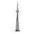 MINIATURA DE MONTAR METAL EARTH - CN TOWER - Imagem 2