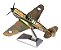 MINIATURA DE MONTAR METAL EARTH AVIÃO P-40 WARHAWK - Imagem 5