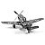 Miniatura De Montar Avião Mustang P-51 Segunda Guerra Mundial Metal Earth MMS003 - Imagem 3