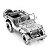 Miniatura De Montar Jeep Willys Overland Metal Earth ICX139 - Imagem 5