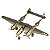 Miniatura De Montar Avião P-38 Lightning Segunda Guerra Mundial Metal Earth ICX143 - Imagem 4