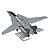 Miniatura De Montar Caça Americano F-14 Tomcat Metal Earth MMS458 - Imagem 2