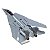 Miniatura De Montar Caça Americano F-14 Tomcat Metal Earth MMS458 - Imagem 4