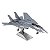Miniatura De Montar Caça Americano F-14 Tomcat Metal Earth MMS458 - Imagem 5