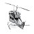 Miniatura De Montar Helicopetero Bell UH-1 Huey Metal Earth MMS011 - Imagem 4