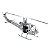 Miniatura De Montar Helicopetero Bell UH-1 Huey Metal Earth MMS011 - Imagem 5