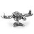 Miniatura De Montar Batman V Superman Batwing Metal Earth MMS376 - Imagem 2