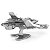 Miniatura De Montar Batman V Superman Batwing Metal Earth MMS376 - Imagem 3