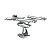 Miniatura De Montar Metlal Star Trek USS Enterprise MMS280 - Imagem 4
