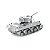 Miniatura De Montar Tanque De Guerra Metal Earth Sherman MMS204 - Imagem 5