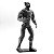 Miniatura De Montar Marvel Avengers Pantera Negra Meta Earth MMS325 - Imagem 2