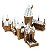 Miniatura De Montar Hogwarts na Neve Harry Potter Metal Earth ICX138 - Imagem 2