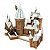Miniatura De Montar Hogwarts na Neve Harry Potter Metal Earth ICX138 - Imagem 5