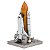 MINIATURA DE MONTAR FOGUETE ESPACIAL SHUTTLE LAUNCH KIT - Imagem 1