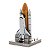 MINIATURA DE MONTAR FOGUETE ESPACIAL SHUTTLE LAUNCH KIT - Imagem 2