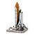 MINIATURA DE MONTAR FOGUETE ESPACIAL SHUTTLE LAUNCH KIT - Imagem 4