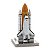 MINIATURA DE MONTAR FOGUETE ESPACIAL SHUTTLE LAUNCH KIT - Imagem 5