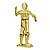 Miniatura De Montar Metal Earth Iconx Star Wars C-3PO MMS270 - Imagem 5