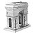 Miniatura De Montar Metal Earth Iconx Arco do Triunfo ICX005 - Imagem 5