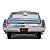 Miniatura Pontiac GTO BlueMist State 1965 1/18 Sun Star - Imagem 3