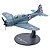 Miniatura Avião Motor City Douglass SBD-3 Dauntless 1/72 - Imagem 1