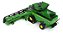 Miniatura Colheitadeira Ertl John Deere X9 1100 com Esteiras Dianteiras e Plataforma de Milho Escala 1/64 - Imagem 6