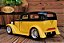 Miniatura Ford Model A 1931 Amarelo 1/18 Lucky Diecast - Imagem 3