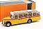 Miniatura Ônibus Suíço Saurer L4C 1959 1/43 IXO Models - Imagem 1