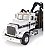 Miniatura Caminhão Fueiro Peterbilt 367 Ertl Big Farm 1/16 Branco - Imagem 4