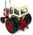 MINIATURA TRATOR COM CABINE ERTL CASE IH HARVESTER 1468 1/32 - Imagem 4