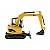 Miniatura Escavadeira Hidráulica Caterpillar CR 308C 1/50 Diecast Masters - Imagem 5