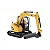 Miniatura Escavadeira Hidráulica Caterpillar CR 308C 1/50 Diecast Masters - Imagem 1