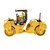 MINIATURA ROLO DE ASFALTO VIBRATÓRIO CATERPILLAR CB534D 1/50 - Imagem 3